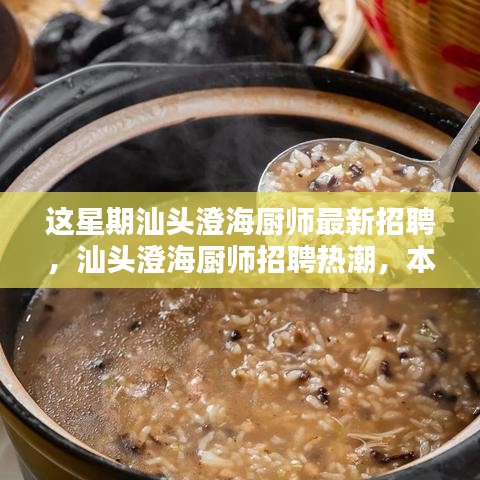 汕頭澄海廚師招聘熱潮揭秘，本周最新動態(tài)與影響