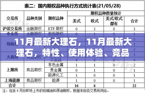 11月最新大理石深度解析，特性、體驗、競品對比及目標用戶群體探討