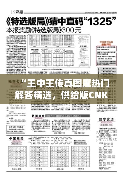 “王中王傳真圖庫(kù)熱門(mén)解答精選，供給版CNK575.39”