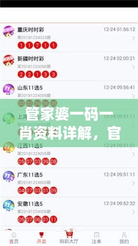 管家婆一碼一肖資料詳解，官方版LRN685.05全面解讀