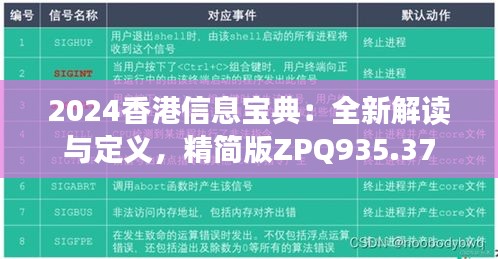 2024香港信息寶典：全新解讀與定義，精簡(jiǎn)版ZPQ935.37