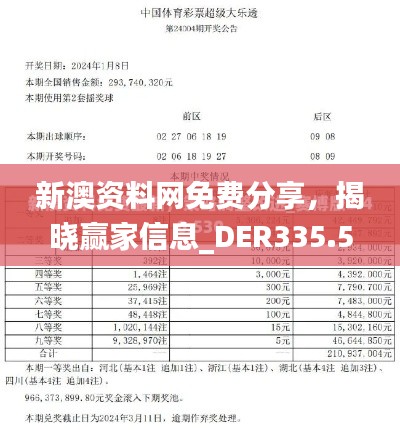 新澳資料網(wǎng)免費(fèi)分享，揭曉贏家信息_DER335.56深度解析