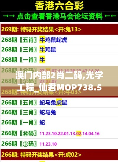 澳門內部2肖二碼,光學工程_仙君MOP738.57