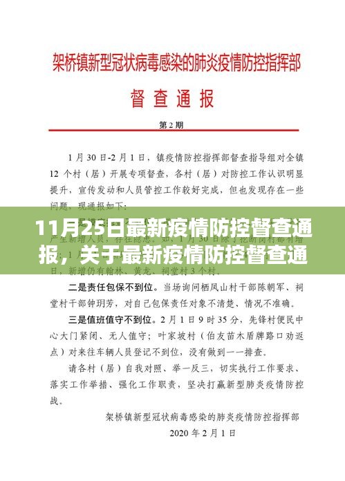 聚焦要點解讀，最新疫情防控督查通報分析（11月25日版）