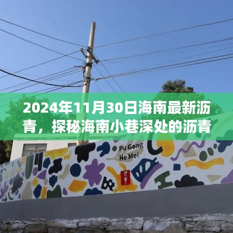 探秘海南小巷深處的瀝青秘境，一家隱藏版小店的傳奇故事（2024年11月30日海南最新瀝青資訊）