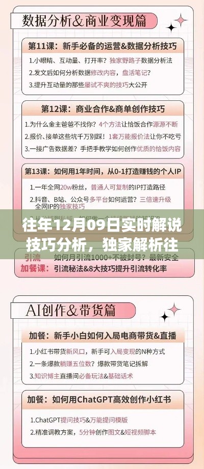 獨家解析，往年12月09日解說技巧深度剖析，小紅書助你走向成功之路！