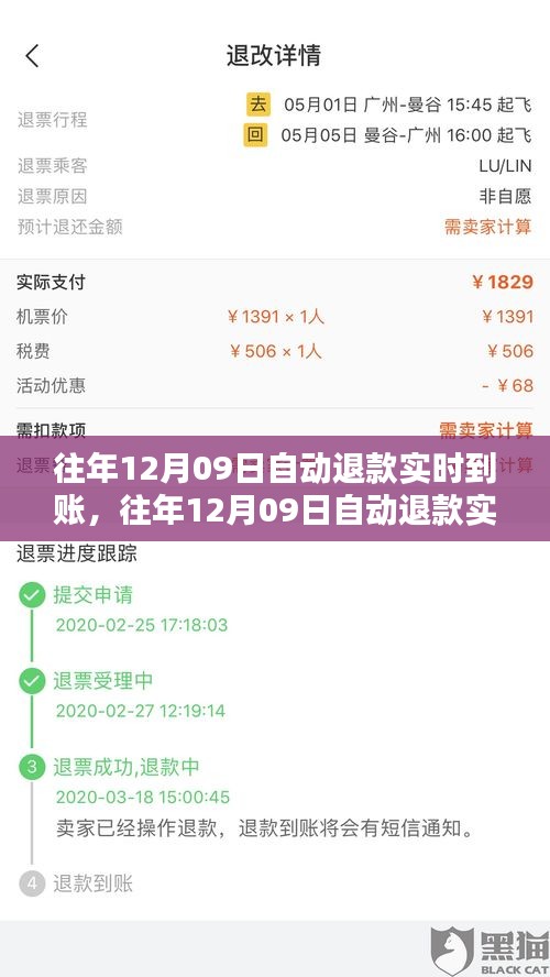 全面評測與深度介紹，歷年12月09日自動退款實時到賬功能詳解