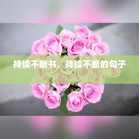 持續(xù)不斷書，持續(xù)不斷的句子 